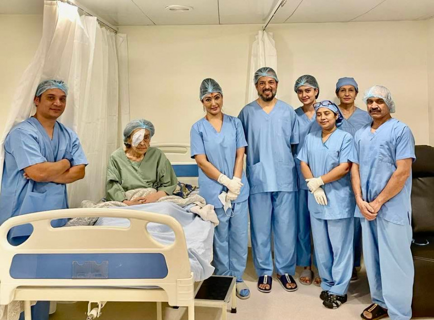 ९४ वर्षको उमेरमा पूर्वराजा ज्ञानेन्द्र शाहकी आमाको आँखाको शल्यक्रिया